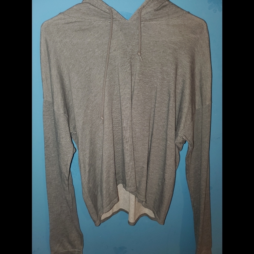 Grey light hoodie